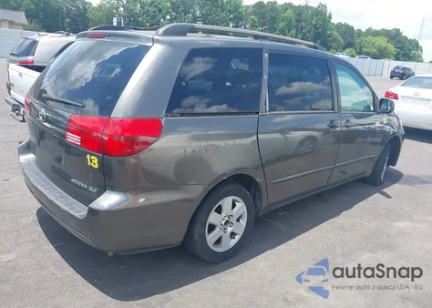 2005 Toyota Sienna Xle из США, поврежденный, VIN 5TDZA22C55S254962